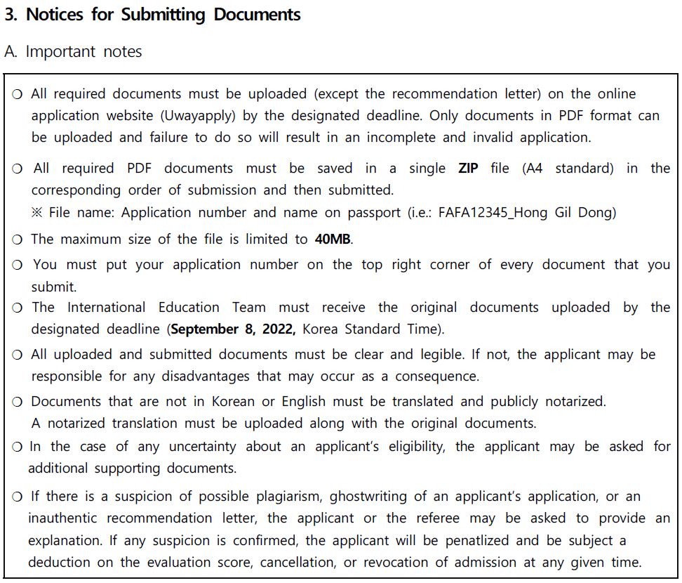Korea University International Student Admissions-Documents to be submitted 고려대 외국인전형 제출서류_한글_영어_안내_18_제출서류(영).JPG